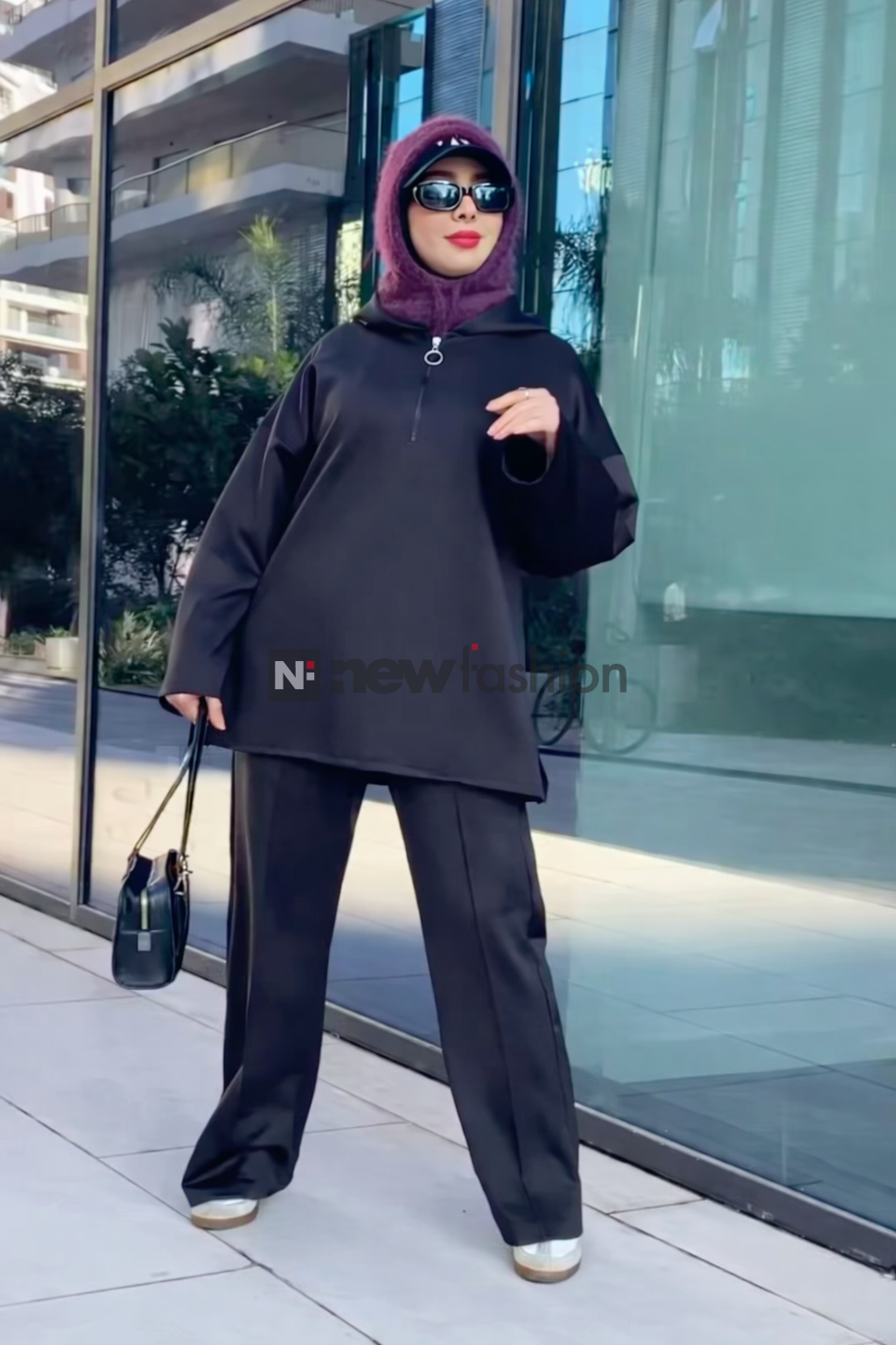 الأناقة هي الراحة طقم "نـوفا"  ثوب جودة عالية، ما كايتحببش، وستايل "Oversized" كيخطف الأنظار. 🧥✨